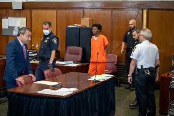 Anthonia Egegbara was sentenced to 12 years in prison shoving a woman onto the subway tracks in Times Square in 2021.